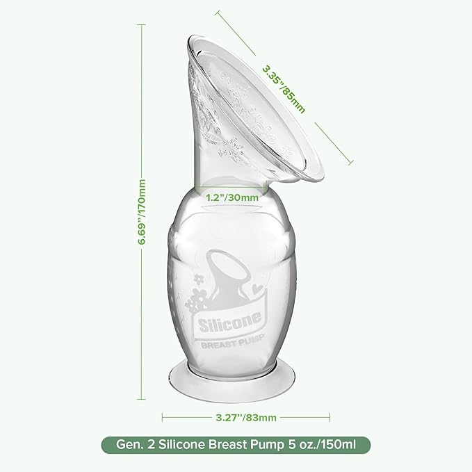 haakaa Gen.2 Manual Breast Pump 150ml/5.4oz