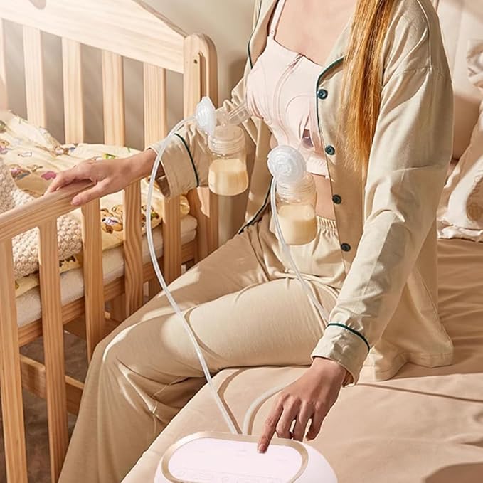 27mm Pump Parts Compatible with Spectra S1/S2/9 Plus,Spectra Replacement Pump Parts,Full Set Replace Include 27mm Flange, Duckbill Valve, Backflow Protector, Tubing and Bottle