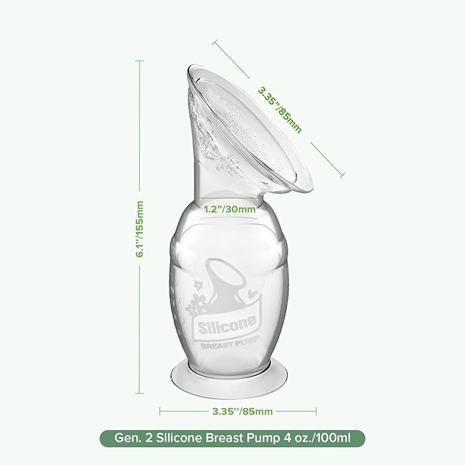 haakaa Gen.2 Manual Breast Pump 100ml/4oz