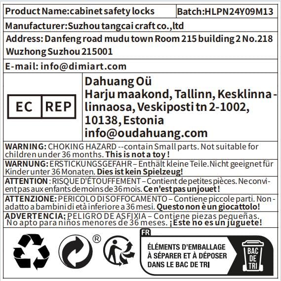 Upgraded Magnetic Cabinet Locks (6Locks and 2 Keys) Baby Proofing Cabinet Lock for Child Safety, No Drilling or Tools Needed