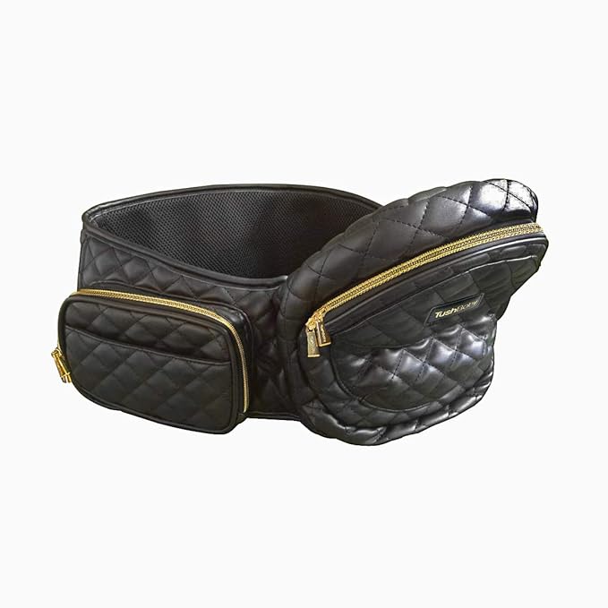 Tushbaby The Original Premium Quality Hip Seat Carrier – Safety-Certified Baby & Toddler Carrier with Secure Safety Buckles, Storage Pockets & Nursing Pillow