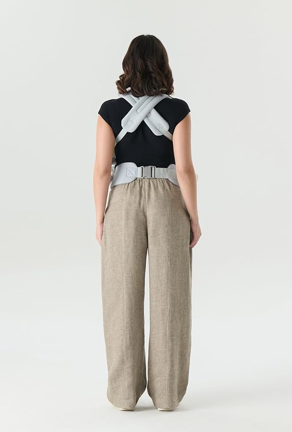 ·NEST BLANCHE·Baby Carrier,Cozy Baby Carrier 7-35lbs,Ergonomic Backpack Design,Air Mesh Breathable All Seasons