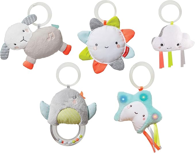 Skip Hop Tummy Time Mat, 3-in-1 Activity Baby Play Gym, Age 0-2y, Silver Lining Cloud, Grey