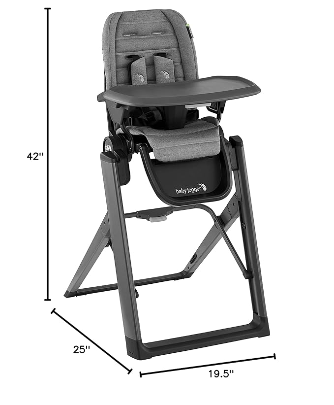 Baby Jogger City Bistro High Chair, Graphite