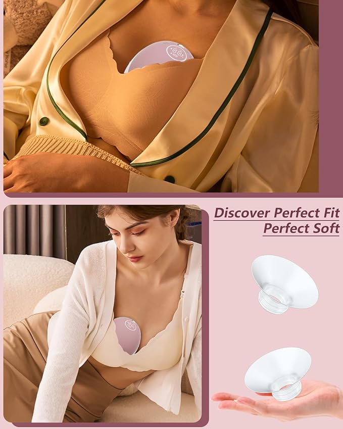 1pcs Breast Pump Flange Insert 22mm Compatible with Momcozy M9/M6/M5/S12 Pro/S9 Pro/V1 Pro/V2 Pro Wearable Breast Pump, Replace for Momcozy Pump Flange Insert, BPA Free, OEM, Not Original Parts