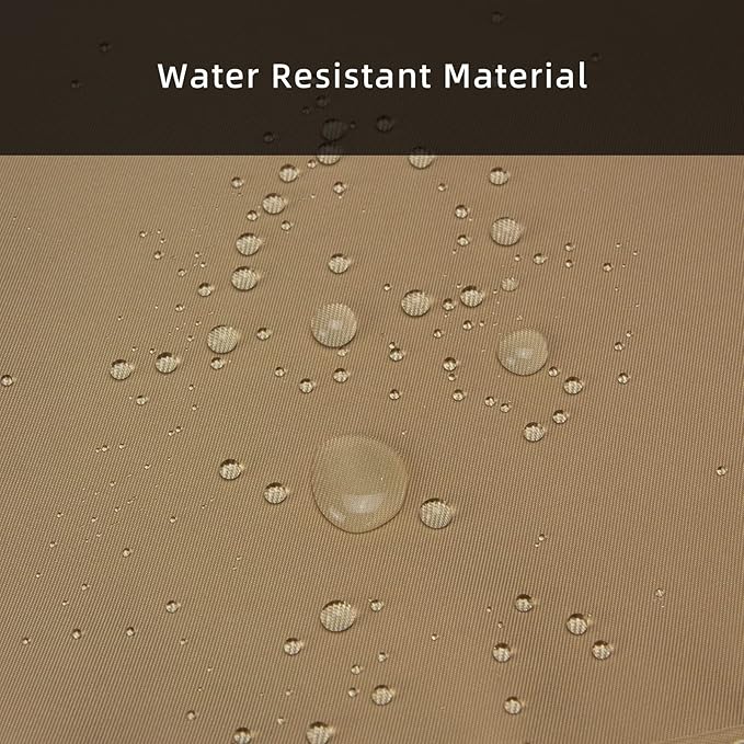 Diaper Bag Tote Satchel Waterproof Messenger Baby Diaper Bags for Mom and Dad Multifunction Medium Travel Tote Bags (Khaki)