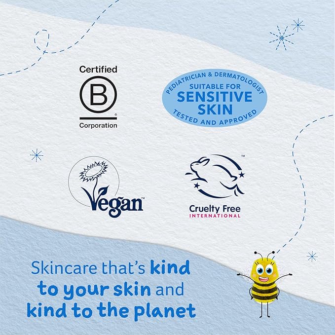 Childs Farm, Kids Bubble Bath for Dry, Sensitive Skin, Organic Raspberry, Gently Cleanses & Soothes, Vegan, Cruelty-Free, 16.9 fl oz