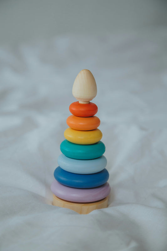 Helping Your Child Learn and Play with the Slowgrow Wooden Montessori Stacker