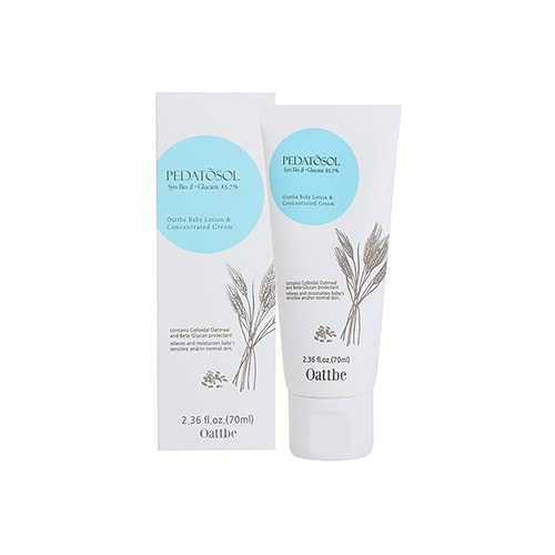 PEDATOSOL Baby Lotion - Pediatrician-Formulated Hydrating Lotion For Sensitive & Dry Skin, 2.36 Fl Oz