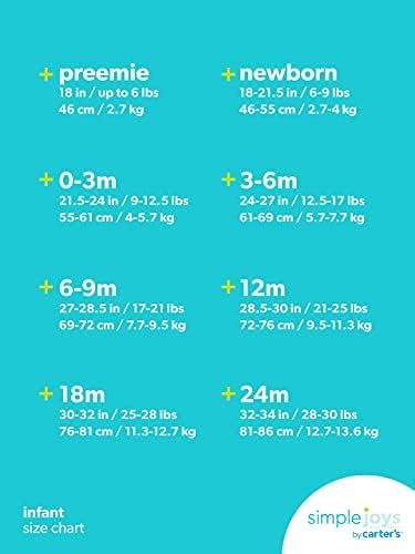 Simple Joys by Carter's baby-girls 8-piece Towel and Washcloth Set