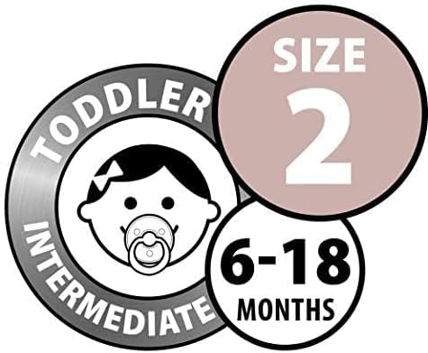 Bibs Pacifiers Color Collection, Set of 2 BPA-Free Latex Pacifiers Made in Europe, Round Nipple Baby Pacifier.