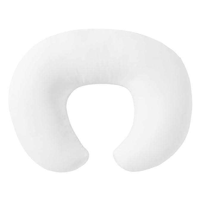 NIVAVA BABY Nursing Pillow and Positioner for Breastfeeding, Ultra Soft Baby Breastfeeding Pillows for More Support for Mom and Baby, with Premium Removable Cover (Naked Pillow)