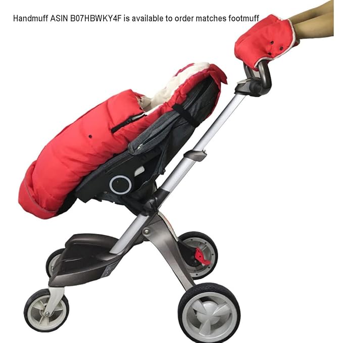 Anti-Kick Winter Warm Stroller Blanket,Cozy Baby Sleeping Bag Cocoon Adaptable for Most Style Strollers Water Repellent,Anti-Slip,Extendable,Multifunction Use Footmuff for Stroller Blanket