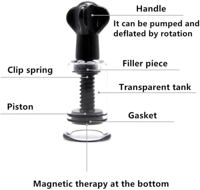 4 Pcs Nipple Corrector for Flat or Inverted Nipples – Reusable Silicone Suction Cups for Breastfeeding Support