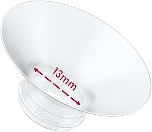 1pcs Breast Pump Flange Insert 13mm Compatible with Momcozy M9/M6/M5/S12 Pro/S9 Pro/V1 Pro/V2 Pro Wearable Breast Pump, Replace for Momcozy Pump Flange Insert, BPA Free, OEM, Not Original Parts