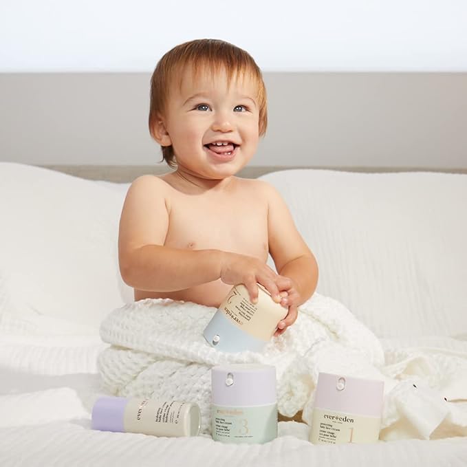 Evereden Protecting Baby Face Cream (1.7 fl. oz.): No.2 Silk Baby Cream - Nourishing Infant Face Moisturizer for Dry Skin & Temperate Climates - Clean and Vegan Ingredients - Fragrance-Free