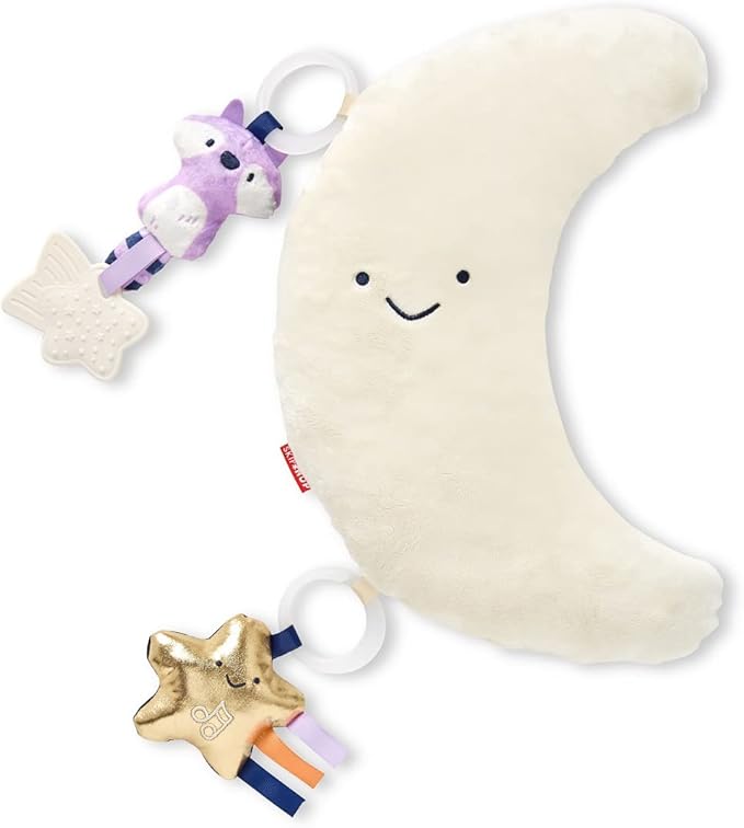 Skip Hop Tummy Time Mat, 3-in-1 Activity Baby Play Gym, Age 0-2y, Celestial Dreams, Grey