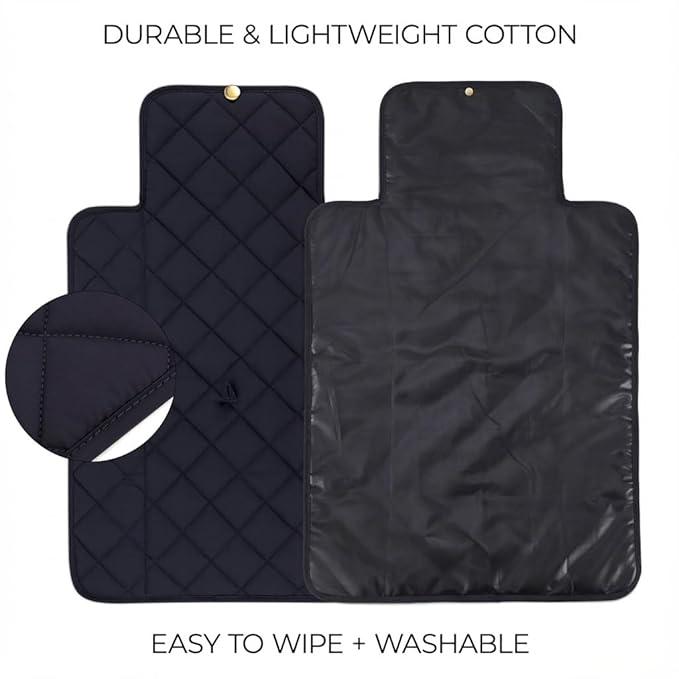 Portable Diaper Changing Pad - Soft and Easy to Clean Diaper Changing Mat for Babies - The Perfect Lightweight and Foldable Pad for Traveling