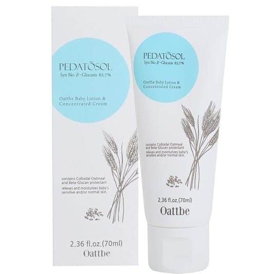 PEDATOSOL Baby Lotion - Pediatrician-Formulated Hydrating Lotion For Sensitive & Dry Skin, 2.36 Fl Oz