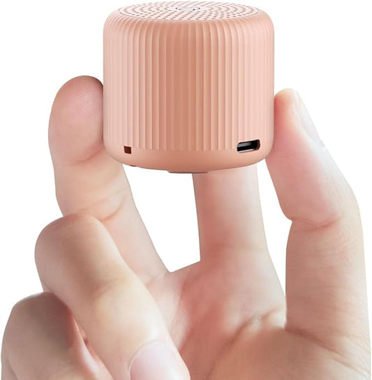 White Noise Machine Baby Portable Sound Machine,LEICEX Travel Sound Machine,15 Non-Looping Sound Timer and Memory Play, Mini White Noise Machine for Sleeping Office Travel （Peach）