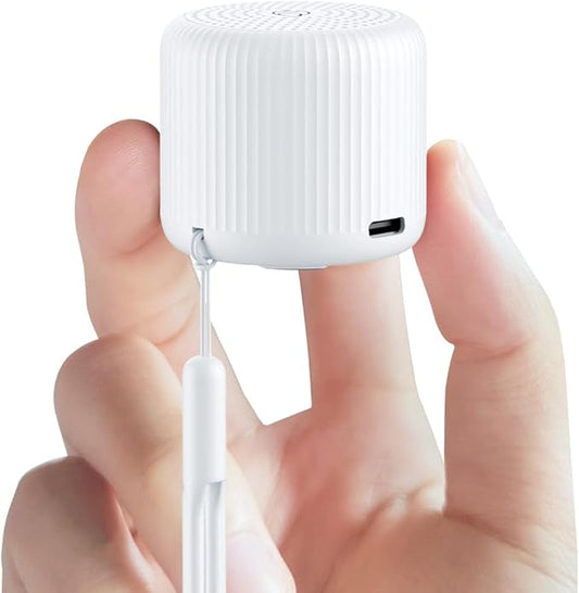 Portable Sound Machine for Baby Adults,LEICEX Travel Sound Machine,15 Non-Looping Sound Timer and Memory Play, Mini White Noise Machine for Sleeping Office Privacy Travel Gift