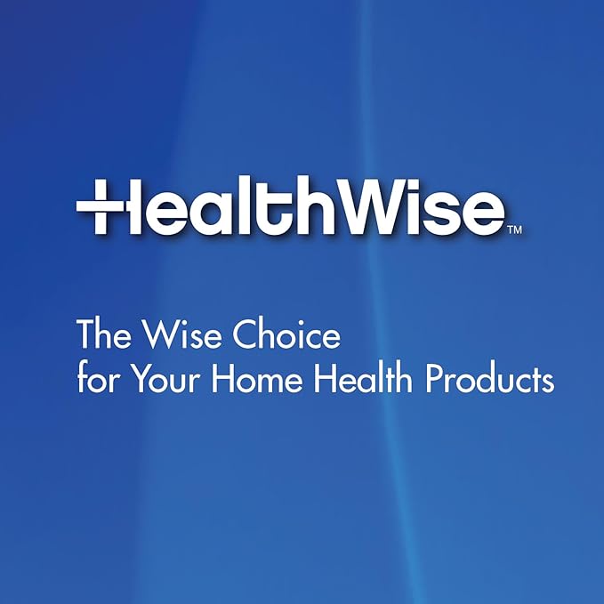 Healthwise Digital Thermometer | 30-Second Readout | Feverline Indicator | Clinical Rigid Tip | Hygienic Water-Resistant Easy Cleaning | Storage Case + Probe Covers Included