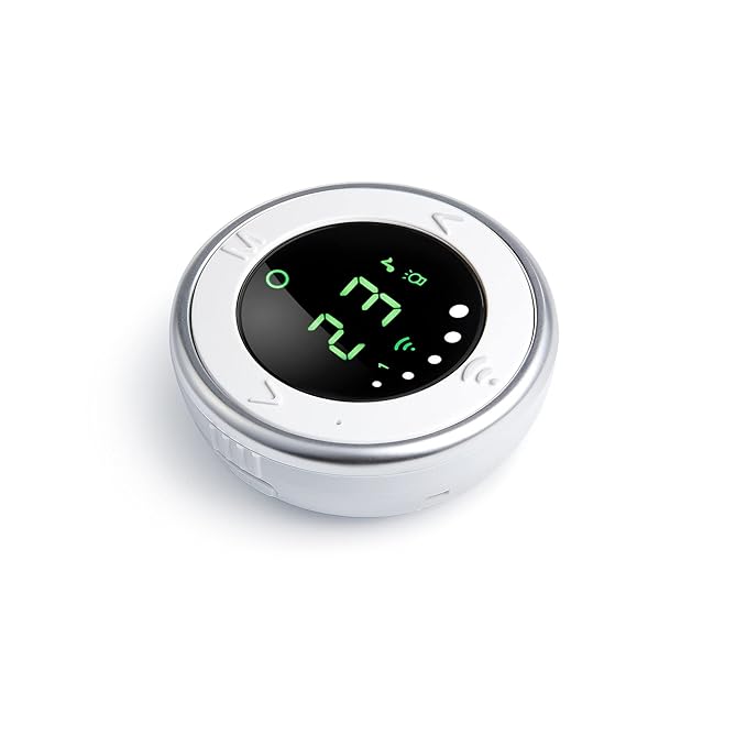 Bebcare Hear Audio Baby Monitor with Ultra-Low Radiation Safe Technology, Breathing Sensor, Night Light and White Noise Silencer for Reception up to 2000 feet (with Breathing Sensor Mat)