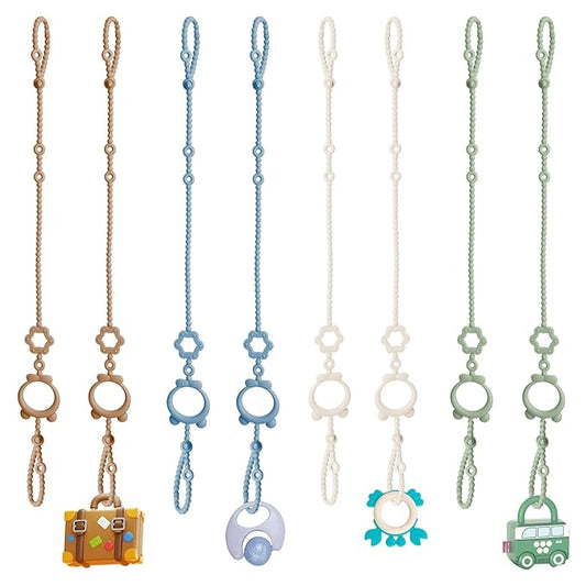 Silicone Pacifier Clip,High Chair,Stroller Accessories,Cribs,Rocking Chair