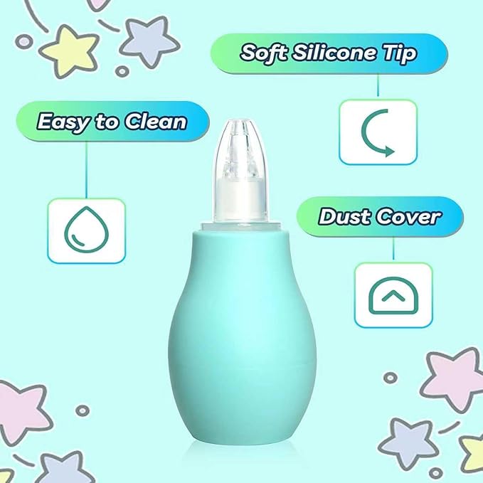 Baby Healthcare and Grooming Kit, 14 in 1 Baby Safety Set Newborn Nursery Health Care Set with Hair Brush Scale Nail Clippers for Baby Girls Boys(14 Kits Green)