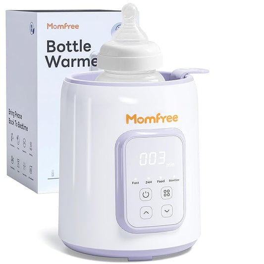 Bottle Warmer, 8-in-1 Fast Baby Bottle Warmer for Breastmilk and Formula,Milk Warmer with Accurate Temperature Control and Automatic Shut-Off,Multifunctional Bottle Warmers for All Bottles (Purple)