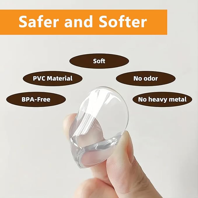16 PCS Corner Protector Baby, Clear Table Corner Protectors Baby Proofing Baby Safety Products Baby Proof Corners and Edges Furniture Corner Protector