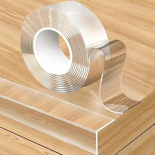 Baby Proofing Edge Protector for Kid Clear Edge Protector Strip Safety Corner Guards Child Proof Corner Bumper for Furniture 1.2" x 9.84' (thk: 2mm)