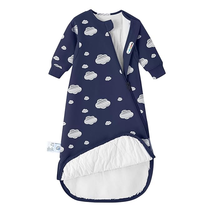Unisex Sleeping Bag for Babies and Toddlers 1.0 Tog Sleep Sack 18-36 Months, Baby Sleep Sack, Newborn Sleep Sack, Wearable Blanket Baby, One Piece Long Sleeves, Gifts for Toddlers