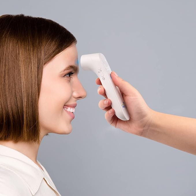 Innovo iF100B Touchless Digital Forehead Basal Thermometer, Non-Contact with Fever Alert Detection