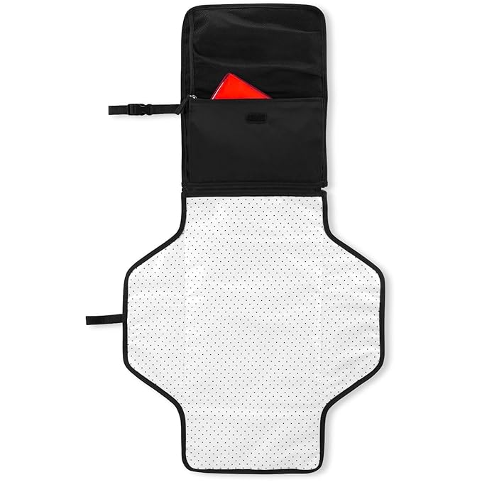 Skip Hop Pronto Signature Portable Changing Mat, Cushioned Diaper Changing Pad with Built-In Pillow