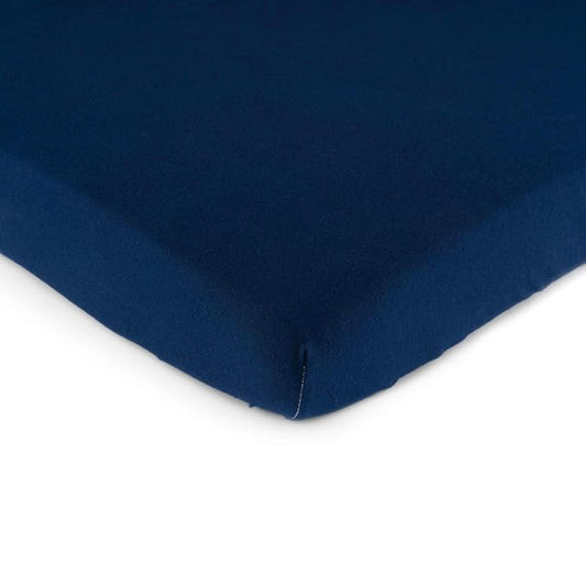 SheetWorld Fitted Pack N Play Playard Sheet Compatible with Onasti Portable Play Yard 23 x 40 inches, 100% Cotton Jersey, Hypoallergenic, Butter Soft, Solid Navy, Made in USA