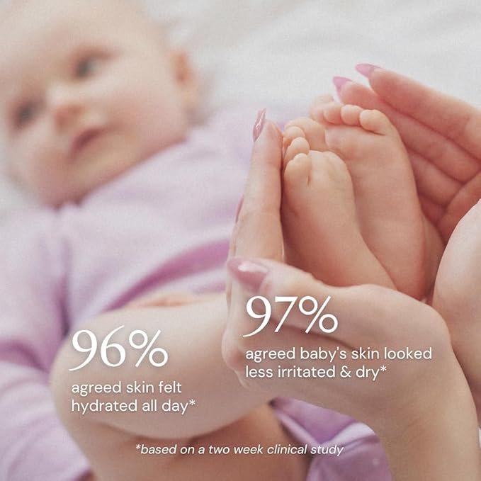 Baby Balm | Baby-Safe Three Natural Ingredient Moisturizing Balm for Babies (Dry Skin, Diaper Rash & Eczema Relief) – Petroleum-Free, Fragrance/Essential Oil-Free, Third-party Lab-tested, All Natural