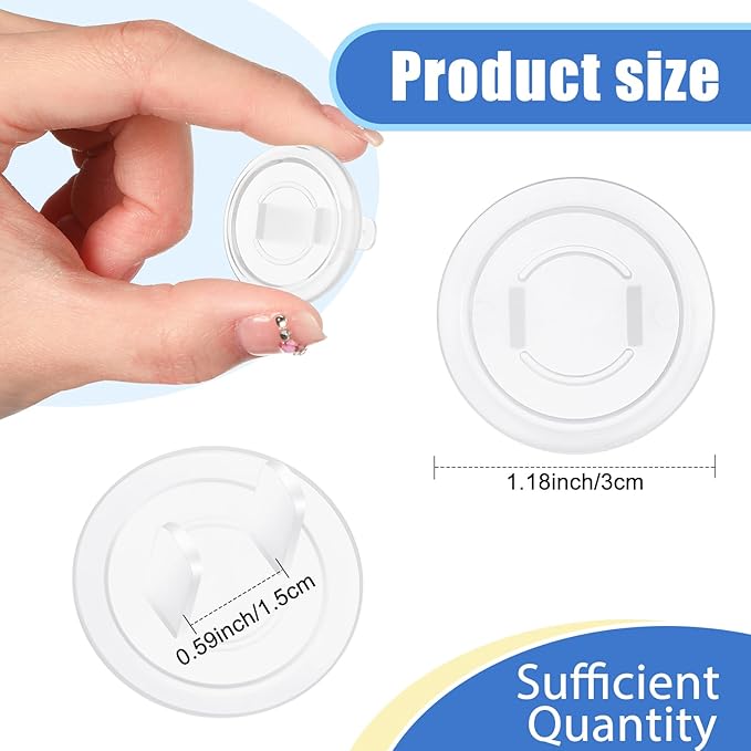 Thyle 120 Pcs Outlet Covers Bulk Child Baby Proofing Plug for Electrical Outlets Covers Easy Install Socket Sturdy Safe Secure Baby Proofing Kit for Home Office Bulk