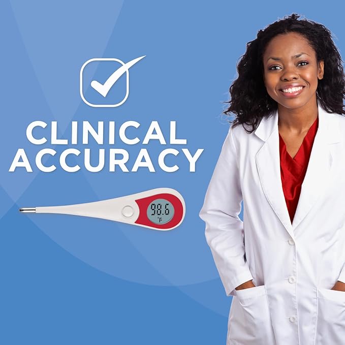 Veridian 08-362 8-Second Flex Tip Digital Thermometer