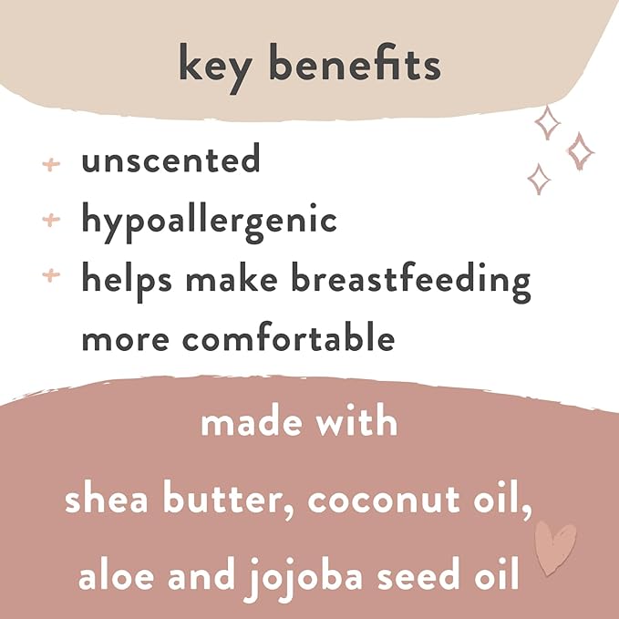 The Honest Company Mama Calm Your Nip Balm, Nourishing Soothing Nipple Cream for Nursing, Naturally Derived and Safe Sensitive Baby Skin, 1.75 fl oz