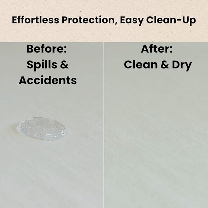 ORGANIC TEXTILES Organic Latex Crib Mattress Topper - 2" Latex for Playard (38"x26") - Breathable GOLS/GOTS Certified – Water-Resistant Organic Cotton Cover – No Polyester, Hypoallergenic, Non-Toxic