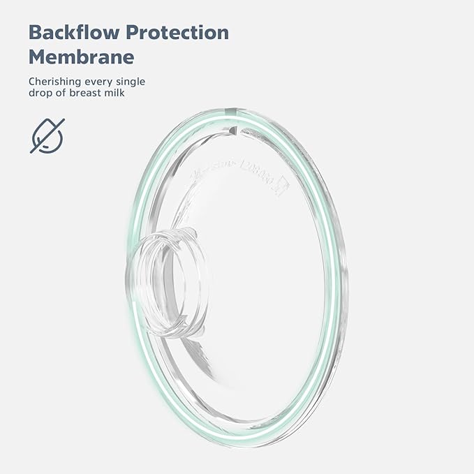 MomMed Wearable Breast Pump (Model S21) – Double Electric Hands-Free Breast Pump, Leak-Proof Design, 3 Modes (Stimulation, Expression, Auto) & 12 Vacuum Levels, Portable and Quiet, Green, 2 Pack