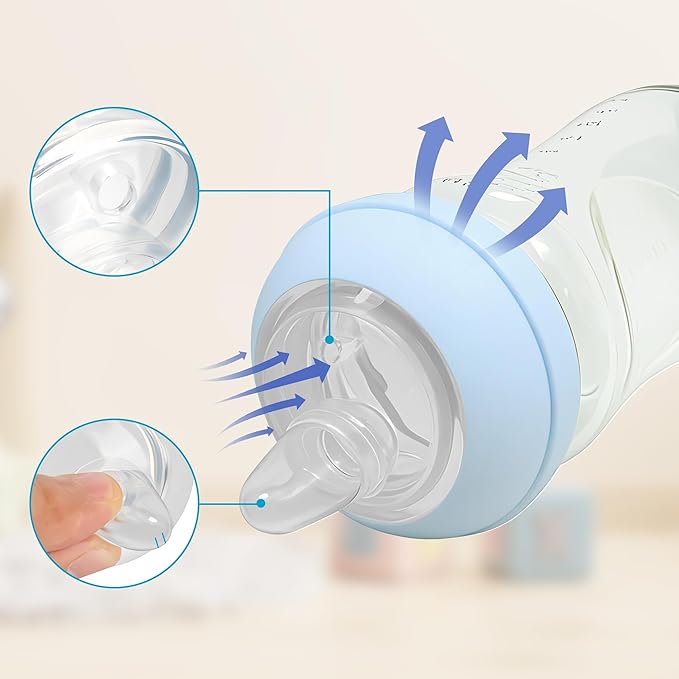 Sippy Spout Nipples for Philips Avent Baby Bottles, Natural Trainer Sippy Cup My Grippy Spout Sippy Cup and Natural Trainer Sippy Cup, Soft 100% Silicone Sippy Spout Nipples (Sippy Nipple)