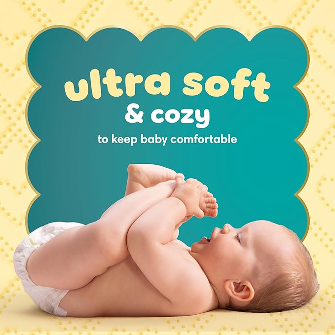 Pampers Swaddlers Diapers, Size 0 (up to 10 lbs), 84 Count, Absorbent, Keeps Baby Dry and Comfortable, Skin Safe Disposable Baby Diaper (Packaging May Vary)
