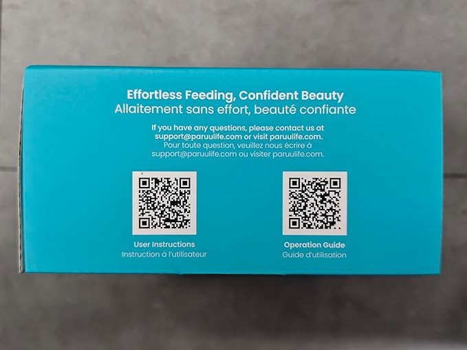 Paruu Hands Free Breast Pump P16, Wearable Breast Pump Electirc Portable with 4 Modes & 12 Levels, Max 309mmHg Strong Suction 19/21/24mm Flange Inserts Wearable Breastfeeding Pump, 2 Pack White