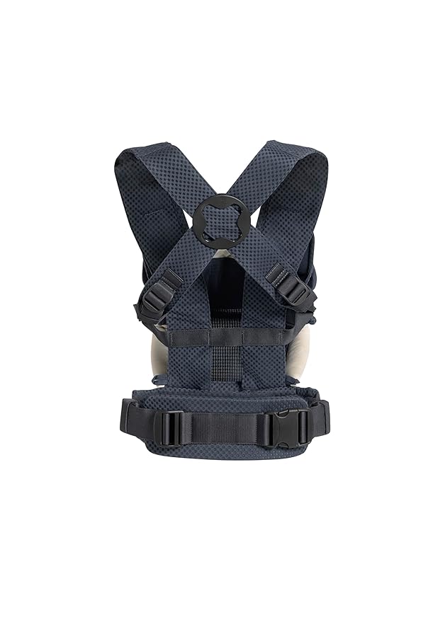 Joie Savvy Lite Air 3-in-1 Baby Carrier – Lightweight, Ergonomic Baby Carrier with 3 Carry Positions, Breathable Fabric, Padded Straps, and Lumbar Support (Indigo)