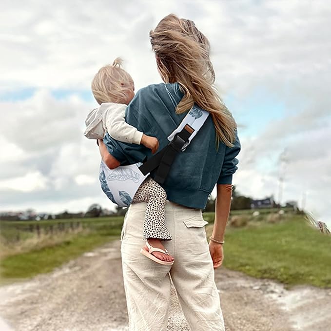 2 Packs Toddler Carrier,Baby Sling Carrier,Baby Sling,Lightweight, Portable, Ergonomic-Designed, Travel-Friendly, Secure & Safe Baby Carriers(Black+Nature)