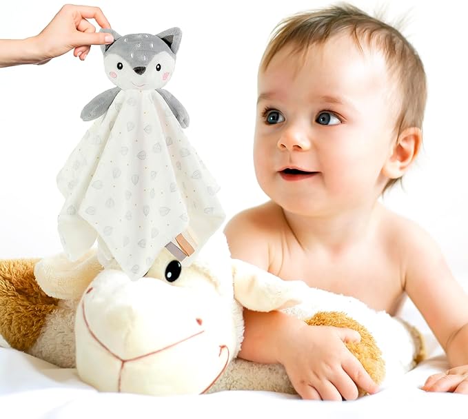 CREVENT Set for Girls -Diaper Caddy Organizer Basket with 2 Blankets, 1 Taggie, 1 Lovey, 3 Socks，1 Headband，1 Gift Bag with Ribbon - Newborn Essential Gift Set (Pink)