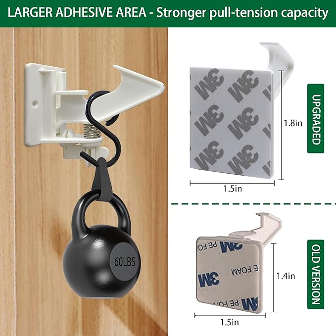 Vmaisi 20 Pack Cabinet Locks Child Safety Latches - Baby Proofing Cabinets Drawers Lock - Upgraded Stronger Adhesive Easy Installation - No Drilling