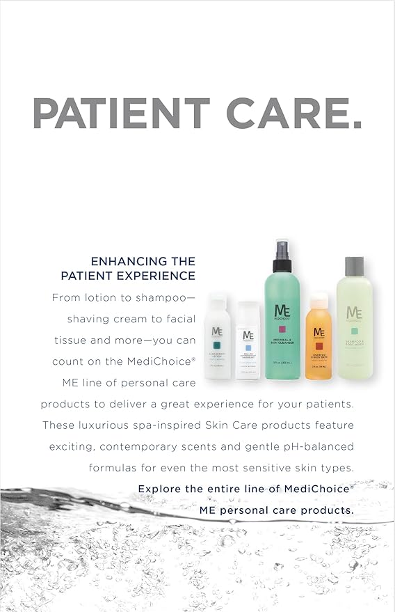 MediChoice Baby Lotion Hypoallergenic and Moisturizing Formula for Sensitive Skin Fresh Scent Flip Top Bottle pH-balanced for Gentle Hydration 2 oz. BL4020 Case 144